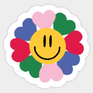 Hello lovers flower Sticker